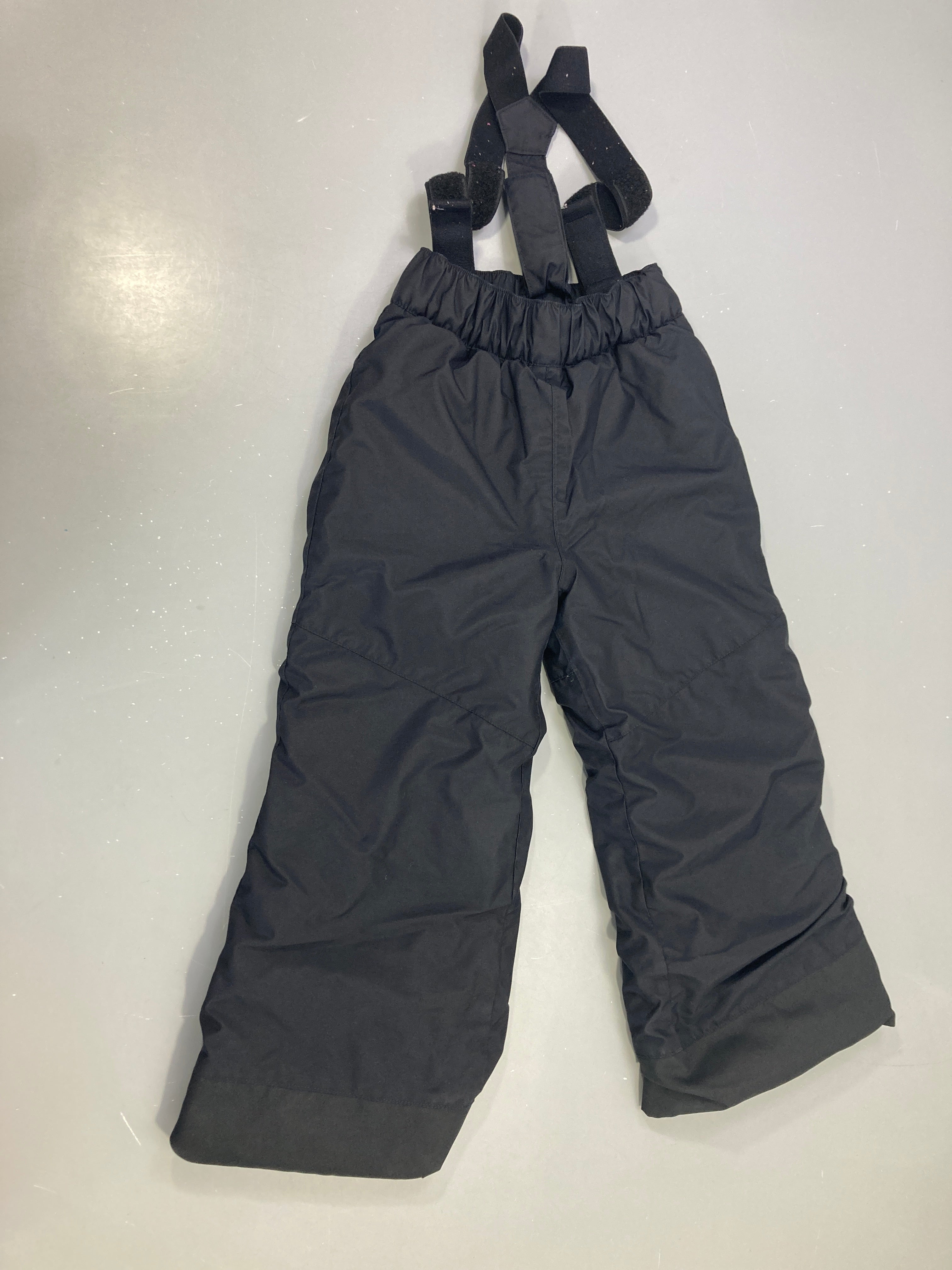 Pantalon de ski à bretelles noire bretelles