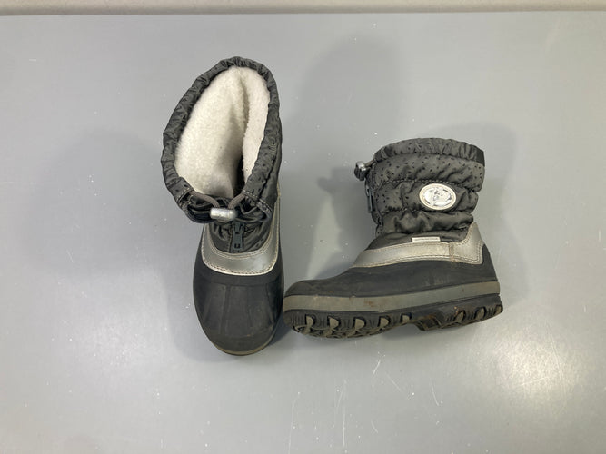 Bottes de neige grises et noires, Antarctica, 27-28, moins cher chez Petit Kiwi
