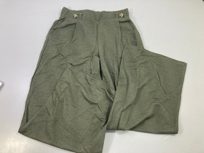 Pantalon jersey kaki large, moins cher chez Petit Kiwi