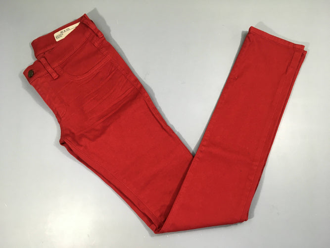 Pantalon rouge Super Slim 26, moins cher chez Petit Kiwi