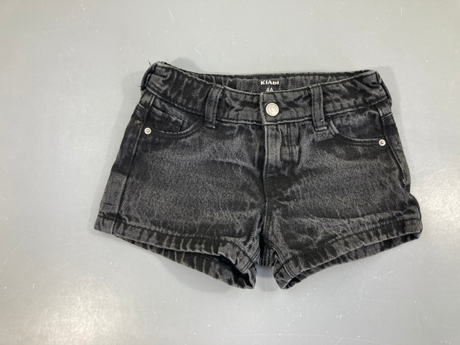 Short en jean noir, moins cher chez Petit Kiwi