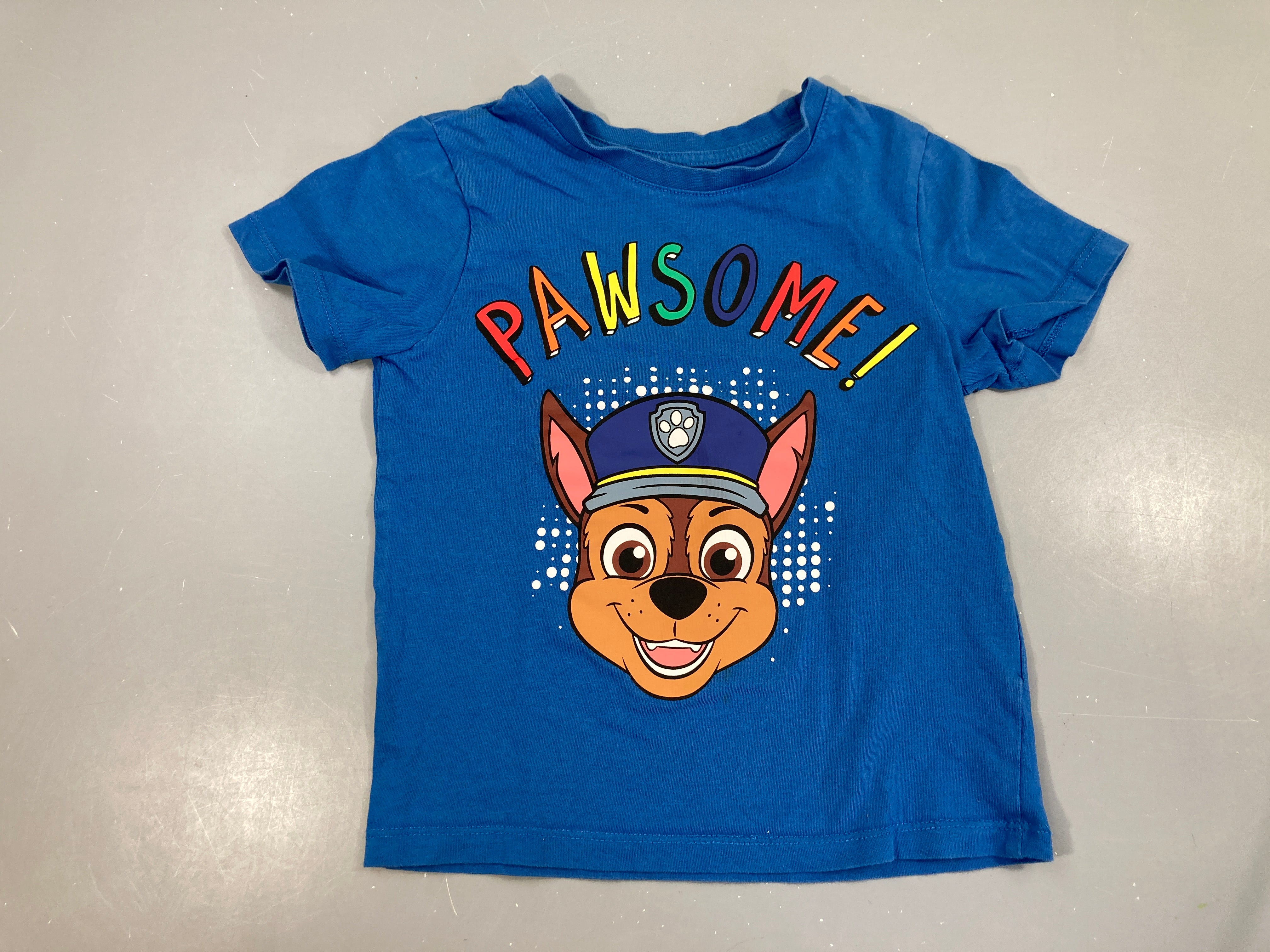 T-shirt m.c bleu Pat'aptrouille pawsome