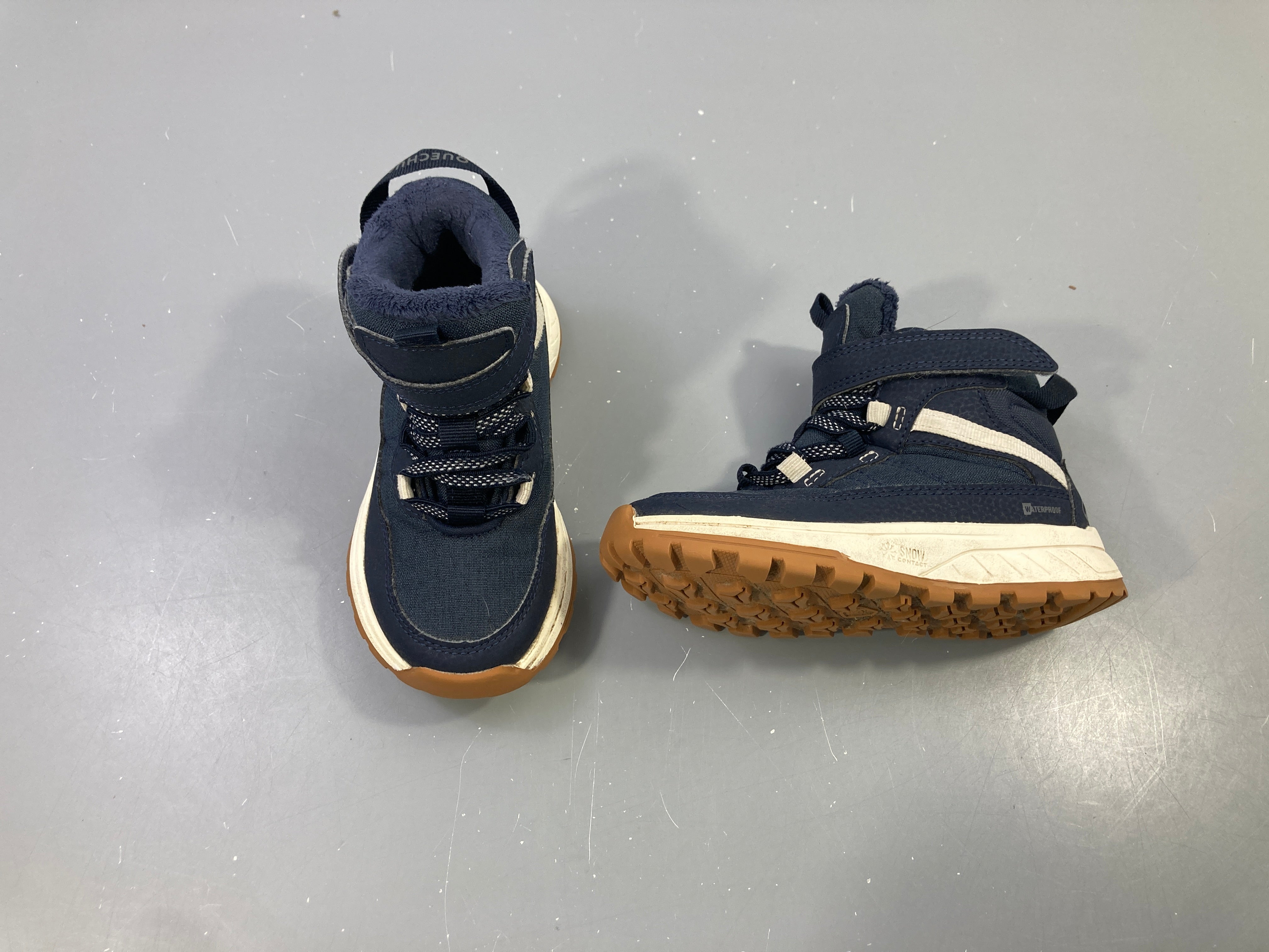 Bottines bleu marine imperméables hiver, 25