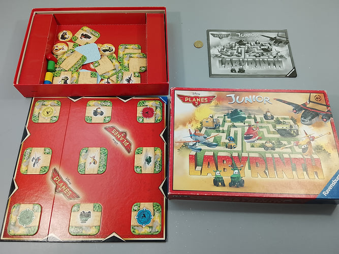 Complet Labyrinth Junior Planes 2   4-8a, moins cher chez Petit Kiwi