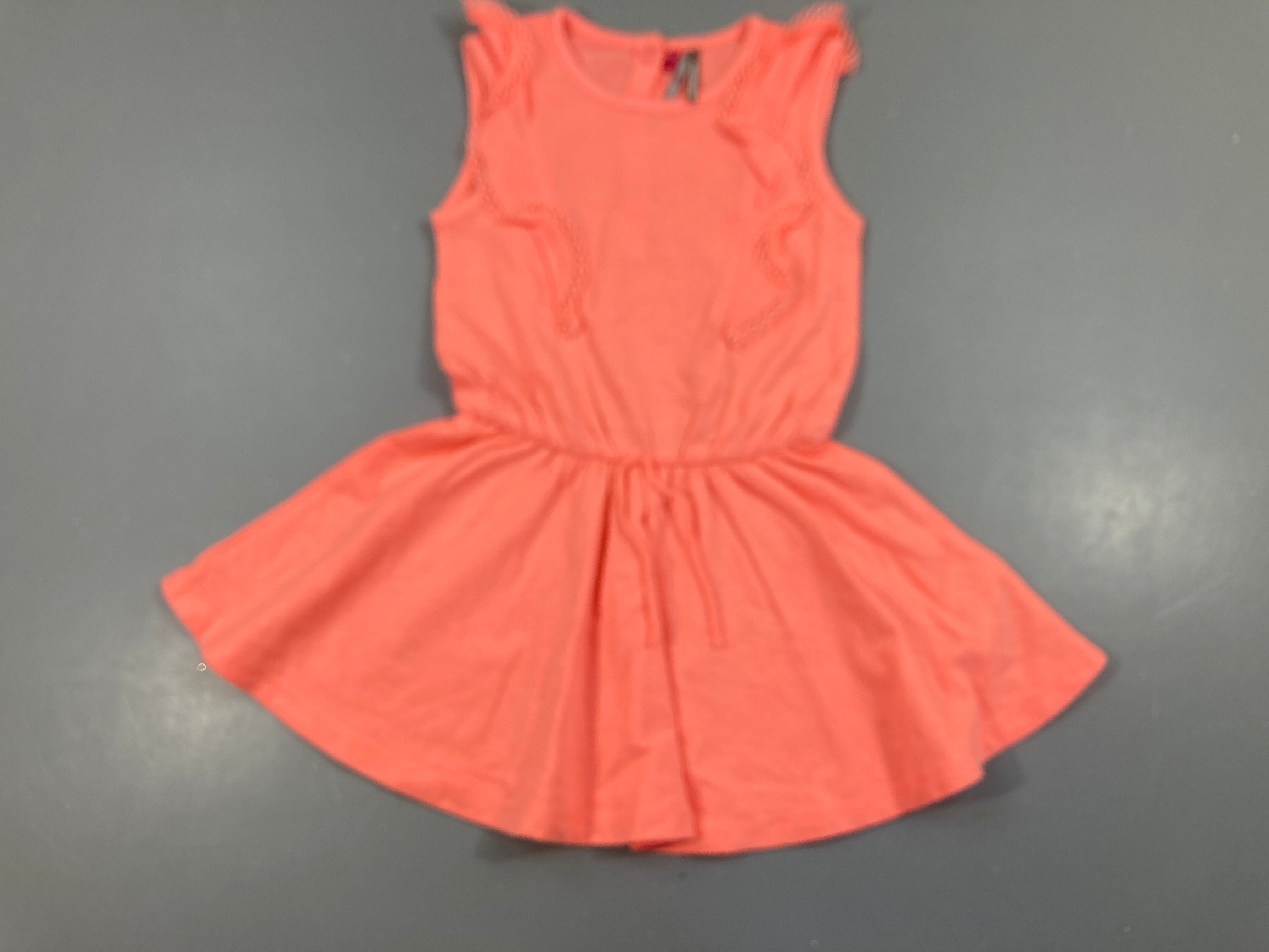 Robe m.c jersey orange néon