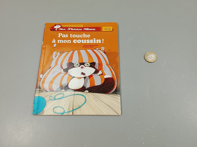 Pas touche à mon coussin. Premières lectures., moins cher chez Petit Kiwi