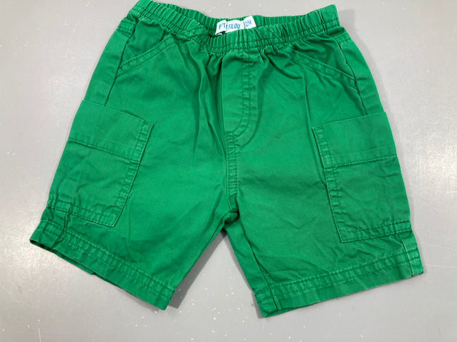 Bermuda vert, moins cher chez Petit Kiwi