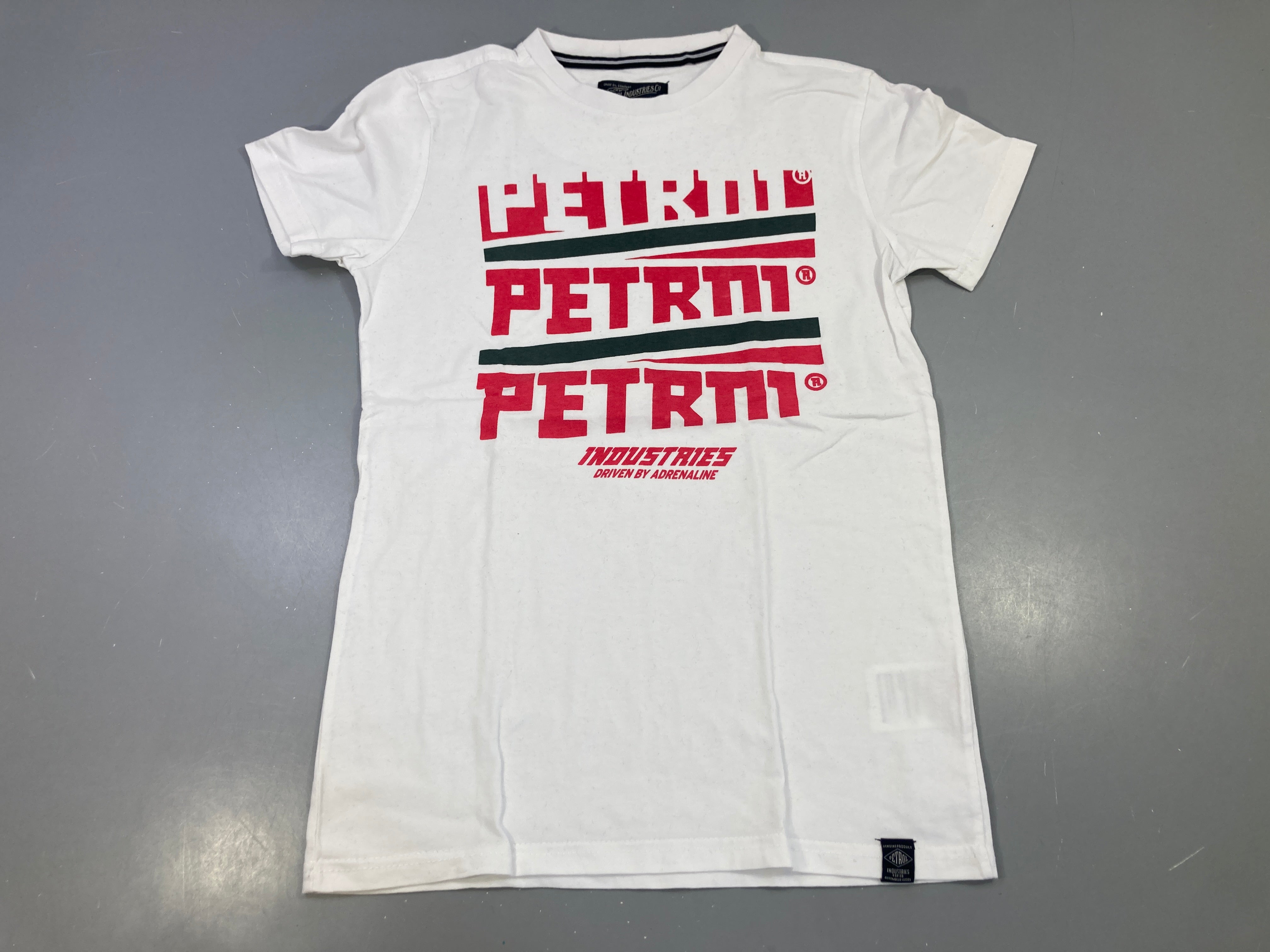 T-shirt m.c blanc logo