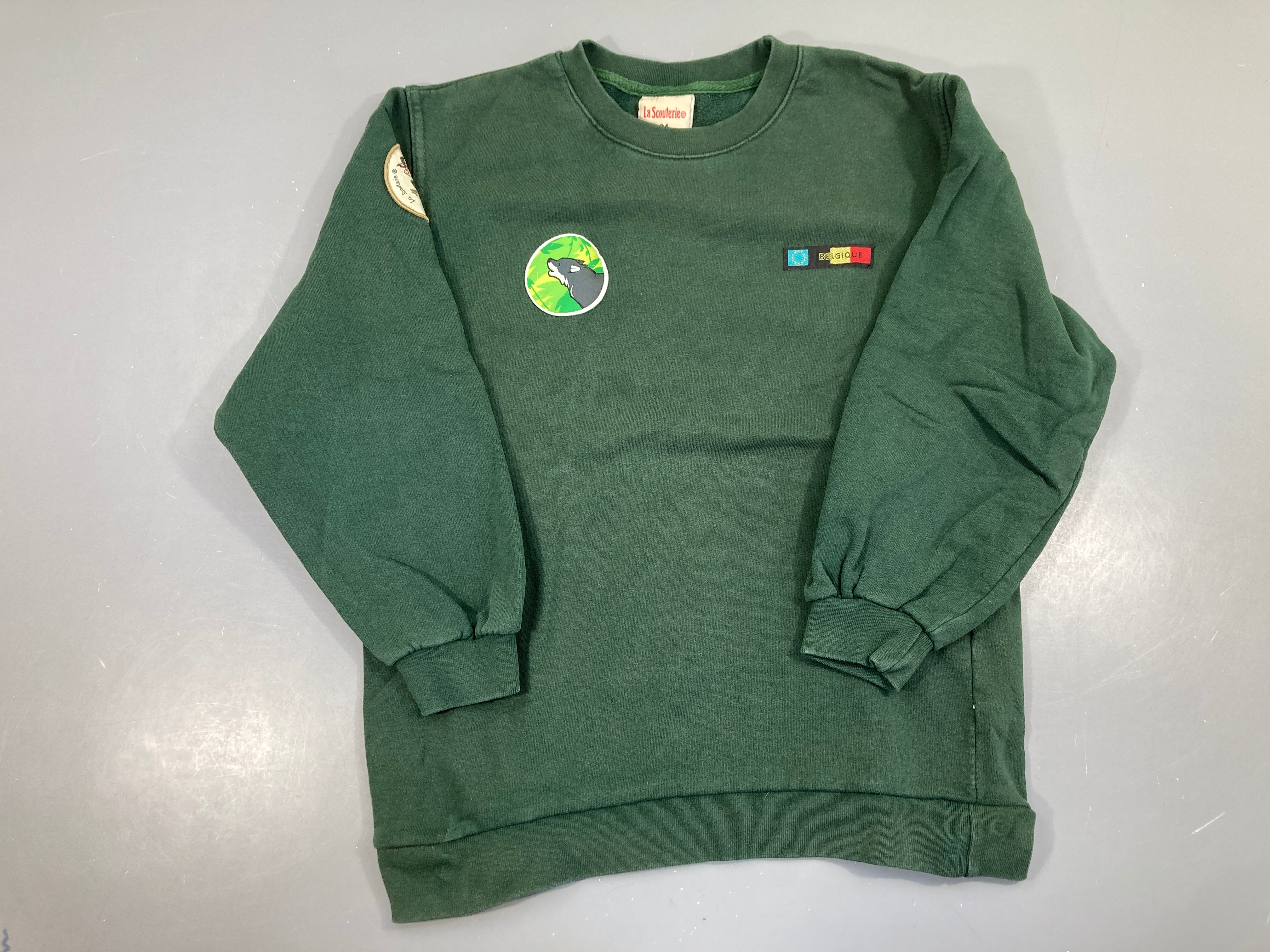 Pull louveteaux vert (34)