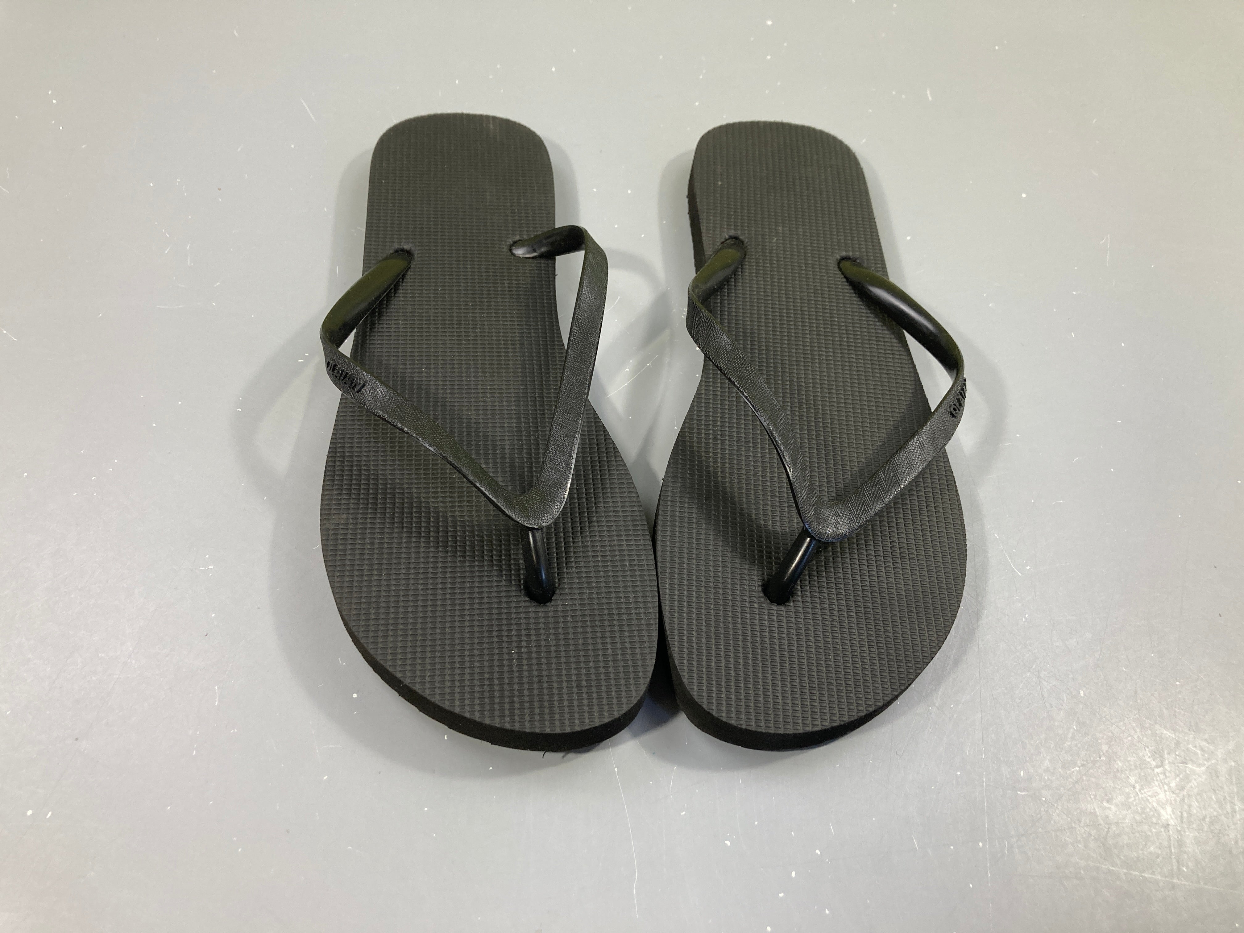 Tongs noires Olaian, 39-40