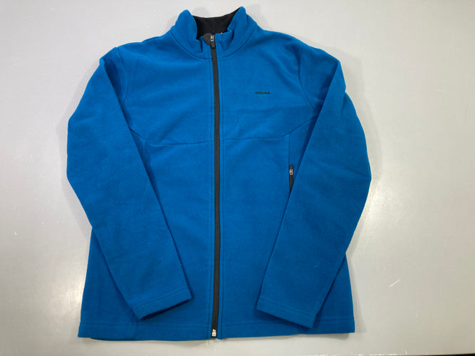 Sweat polaire bleue zippée, Quechua, moins cher chez Petit Kiwi