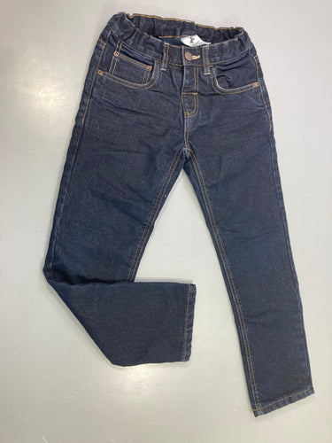 Jean slim marine, poches, moins cher chez Petit Kiwi