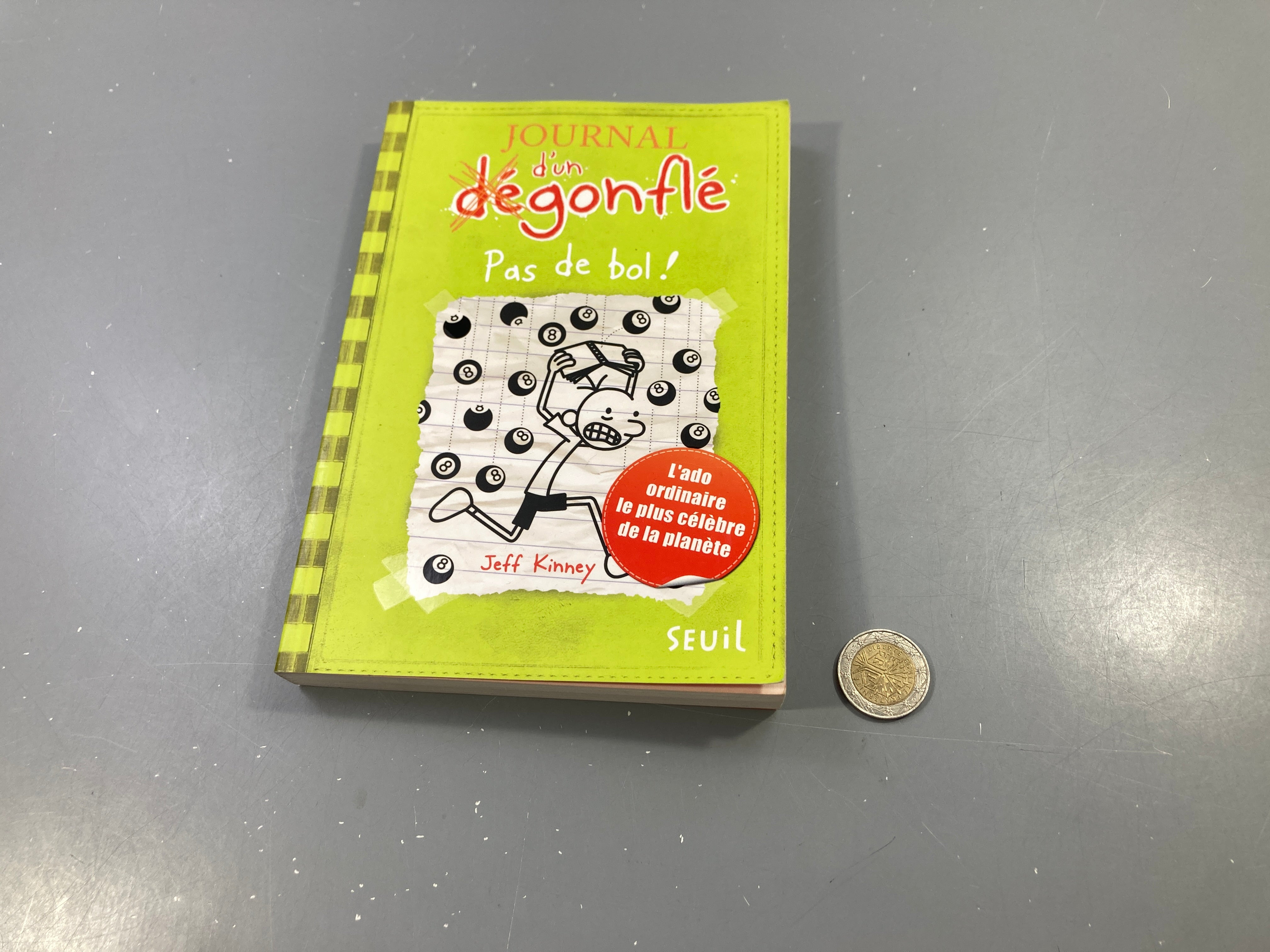 Journal d'un dégonflé - Pas de bol !, Jeff Kinney, Seuil