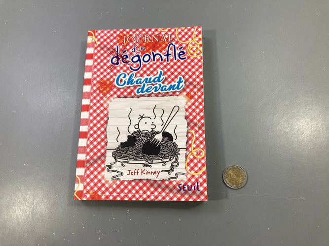 Journal d'un dégonflé - Chaud devant, Jeff Kinney, Seuil, moins cher chez Petit Kiwi