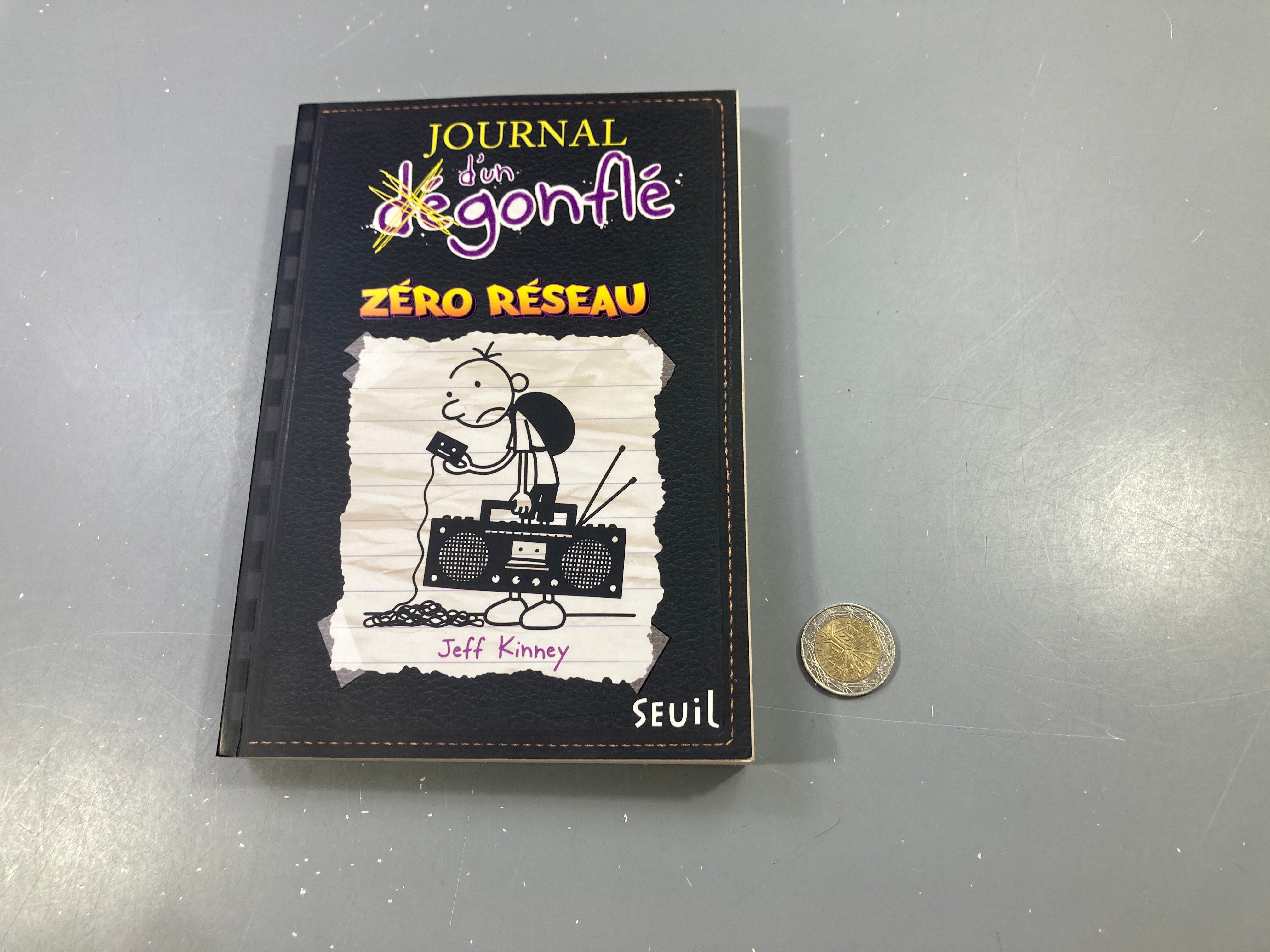 Journal d'un dégonflé - Zéro réseau, Jeff Kinney, Seuil