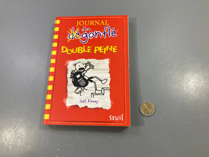 Journal d'un dégonflé - Double peine, Jeff Kinney, Seuil, moins cher chez Petit Kiwi
