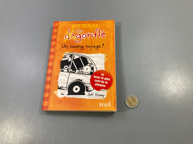 Journal d'un dégonflé - Un looong voyage !, Jeff Kinney, Seuil, moins cher chez Petit Kiwi