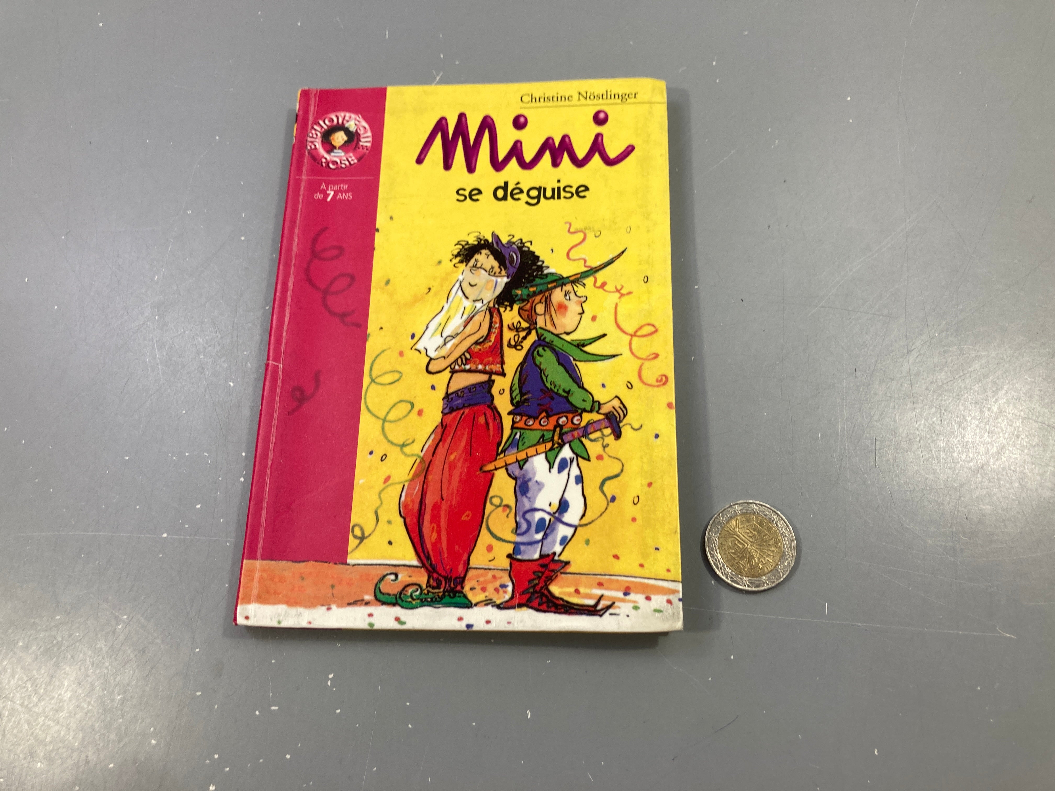 Mini se déguise, Christine Nöstlinger, Bibliothèque rose +7a