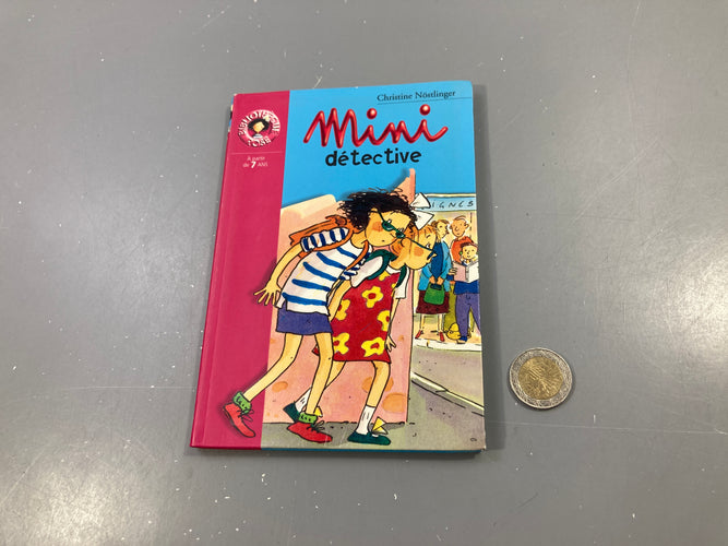 Mini détaille et chevilles élastiquestive, Christine Nöstlinger, Bibliothèque rose +7a, moins cher chez Petit Kiwi