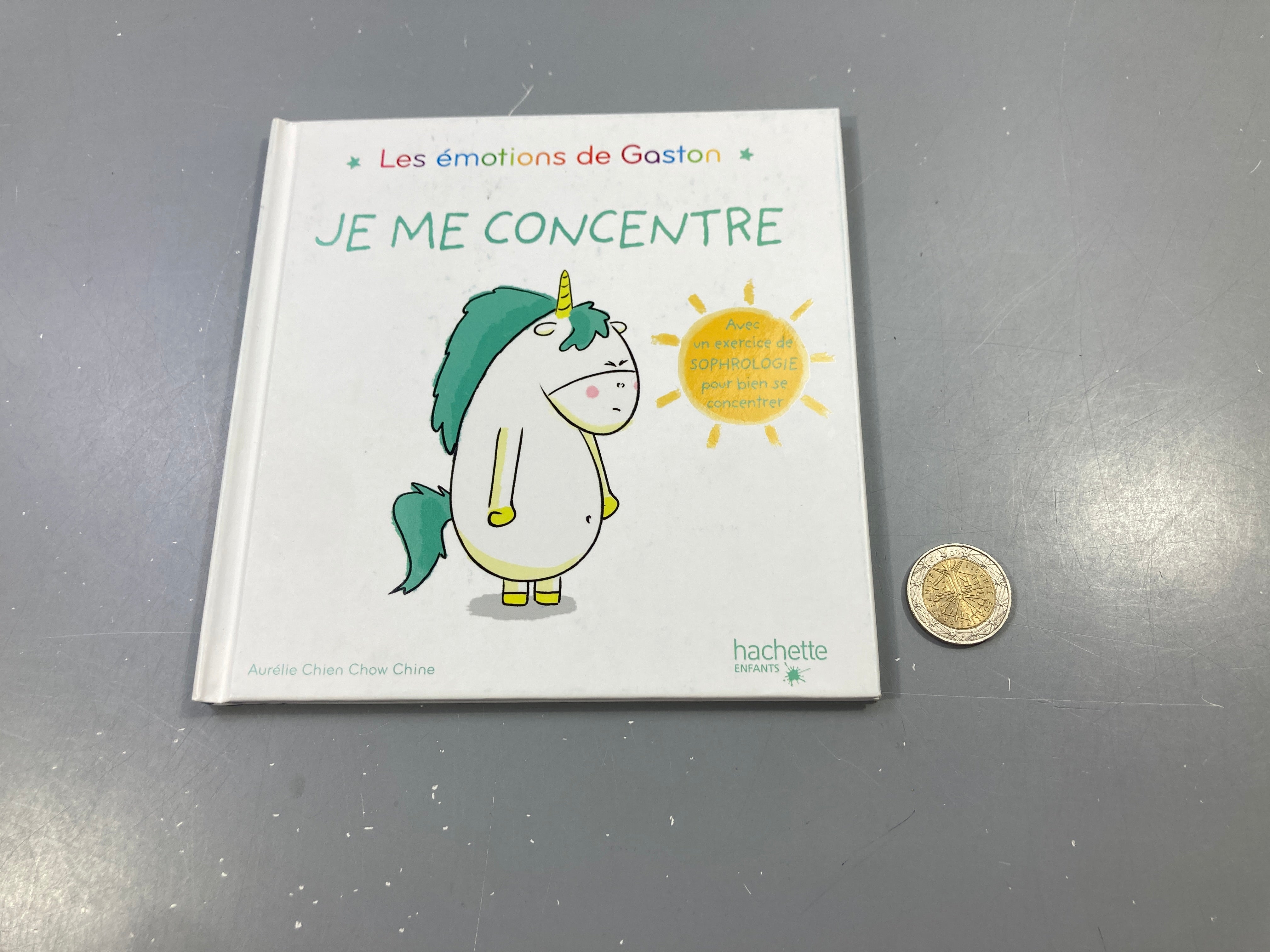 Les émotions de Gaston - Je me concentre, Aurélie Chien Chow Chine, Hachette