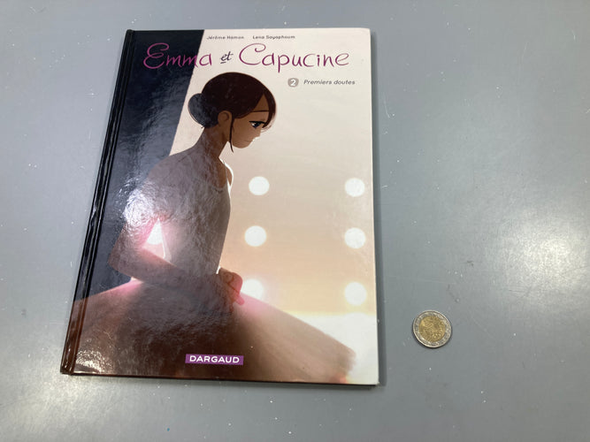 Emma et Capucine 2 - Premiers doutes, Jérôme Hamon/Lena Sayaphoum, Dargaud, moins cher chez Petit Kiwi
