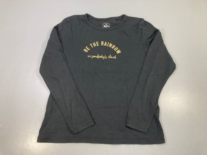 T-shirt m.l noir Be the rainbow, Besties, moins cher chez Petit Kiwi