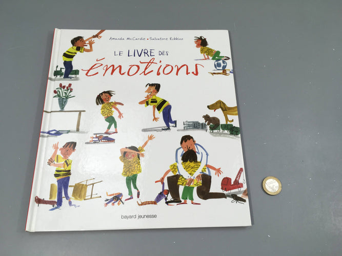Le livre des émotions, moins cher chez Petit Kiwi