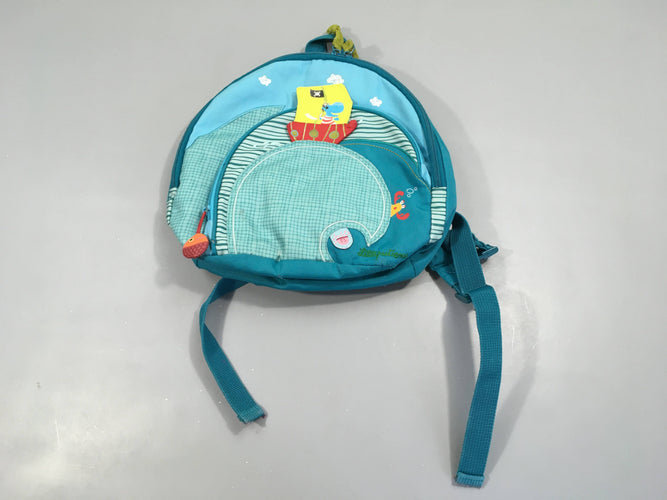 Sac à dos rond Arnold, bas usé, moins cher chez Petit Kiwi