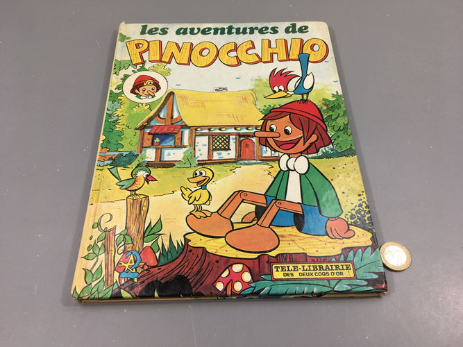 Les aventures de Pinocchio, moins cher chez Petit Kiwi