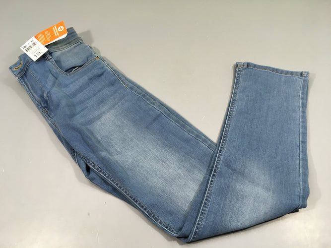 NEUF Jeans clair Slim  (matière extensible), moins cher chez Petit Kiwi