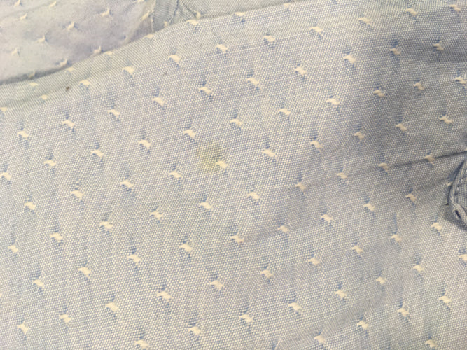 Chemise m.l bleu texturée, moins cher chez Petit Kiwi