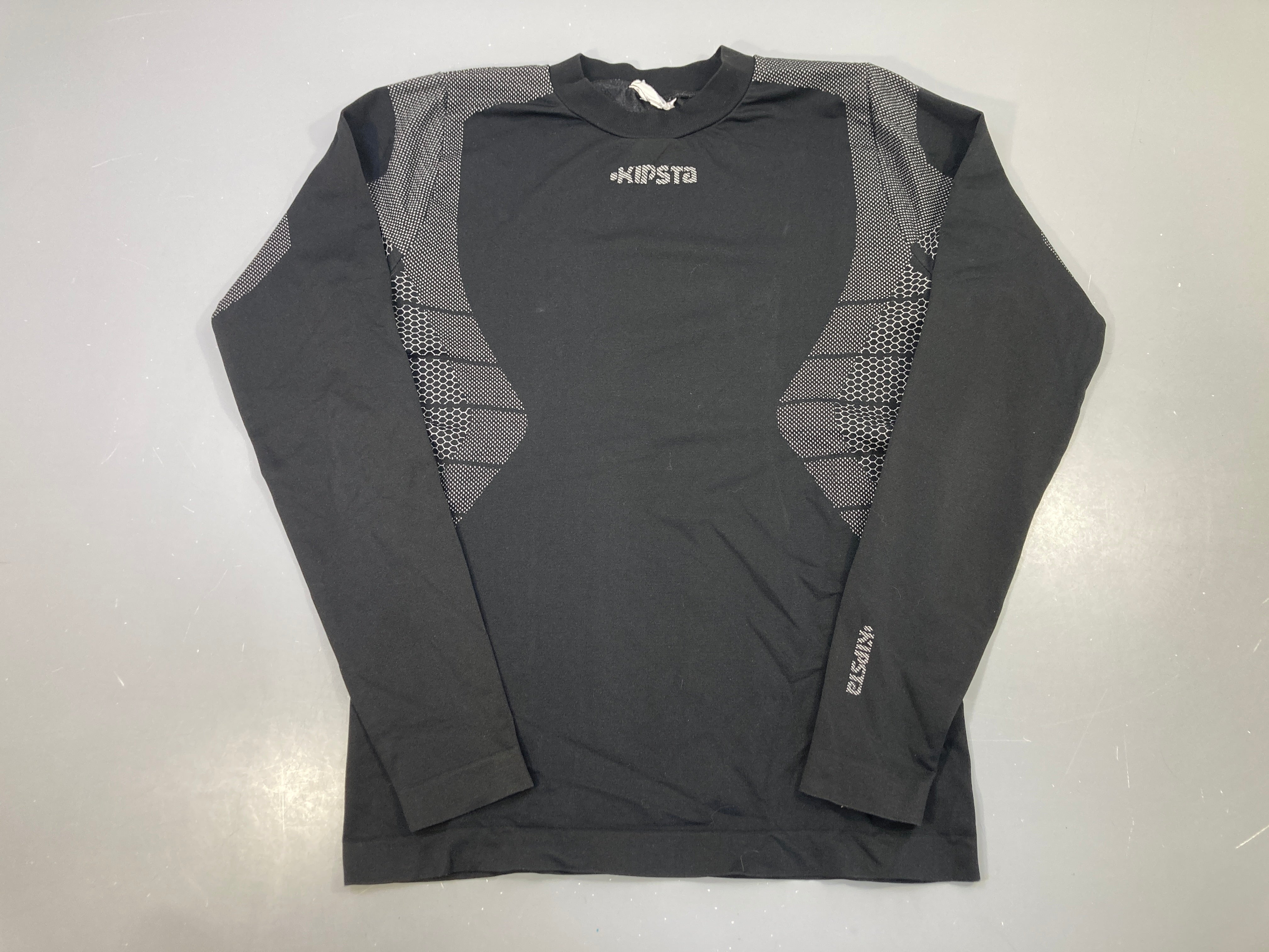 T-shirt m.l noir te.chnique mesh, Kipsta