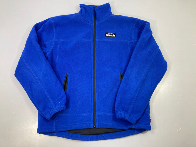 Polaire bleu roi zippée, Basecamp, moins cher chez Petit Kiwi
