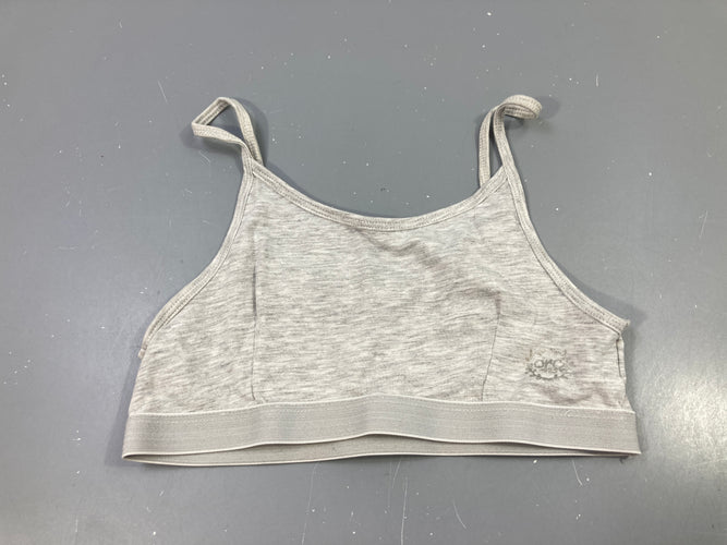 Brassière grise, moins cher chez Petit Kiwi
