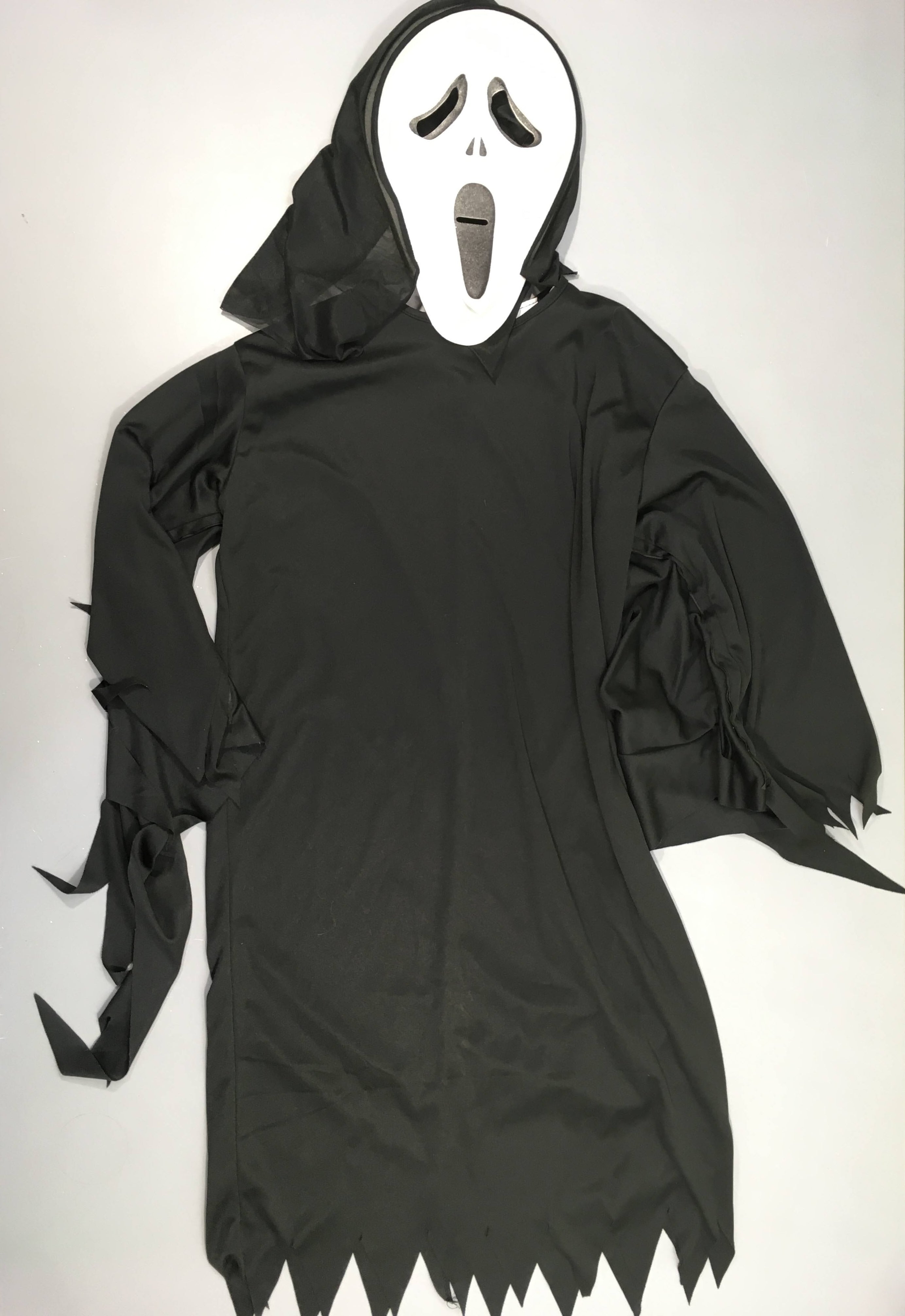 Déguisement avec masque Scream, Halloween, Gifi