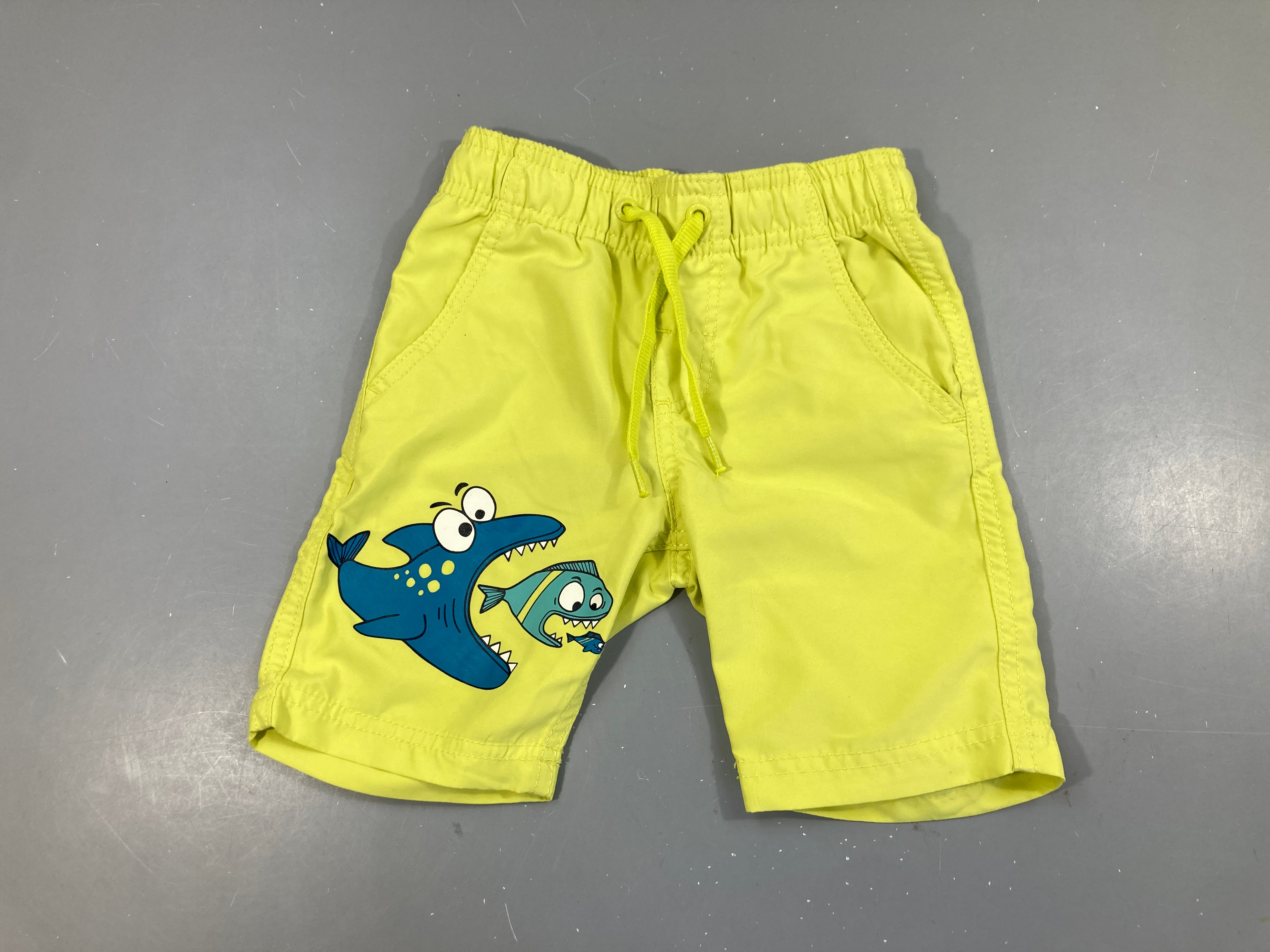 Maillot short jaune Requins