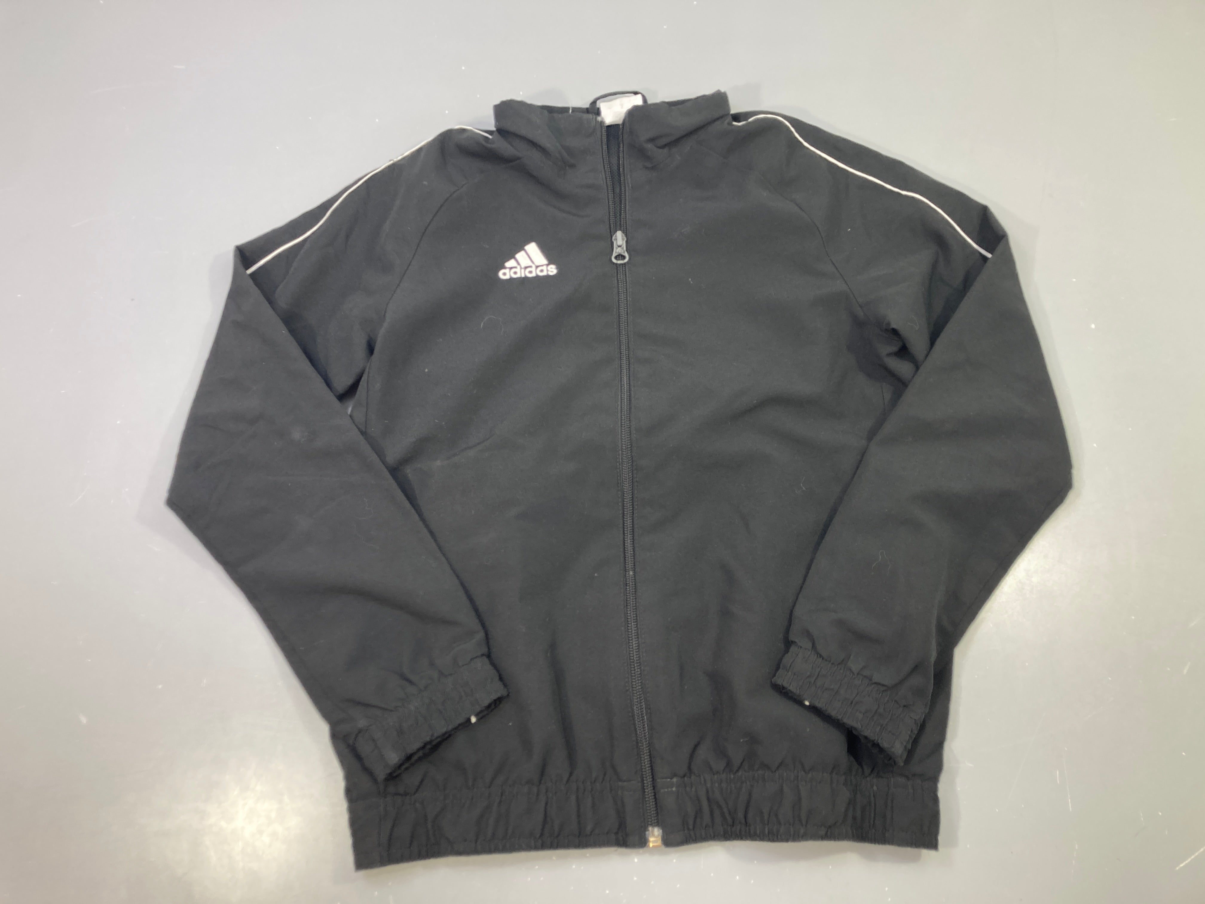 Survêtement zippé noir sport