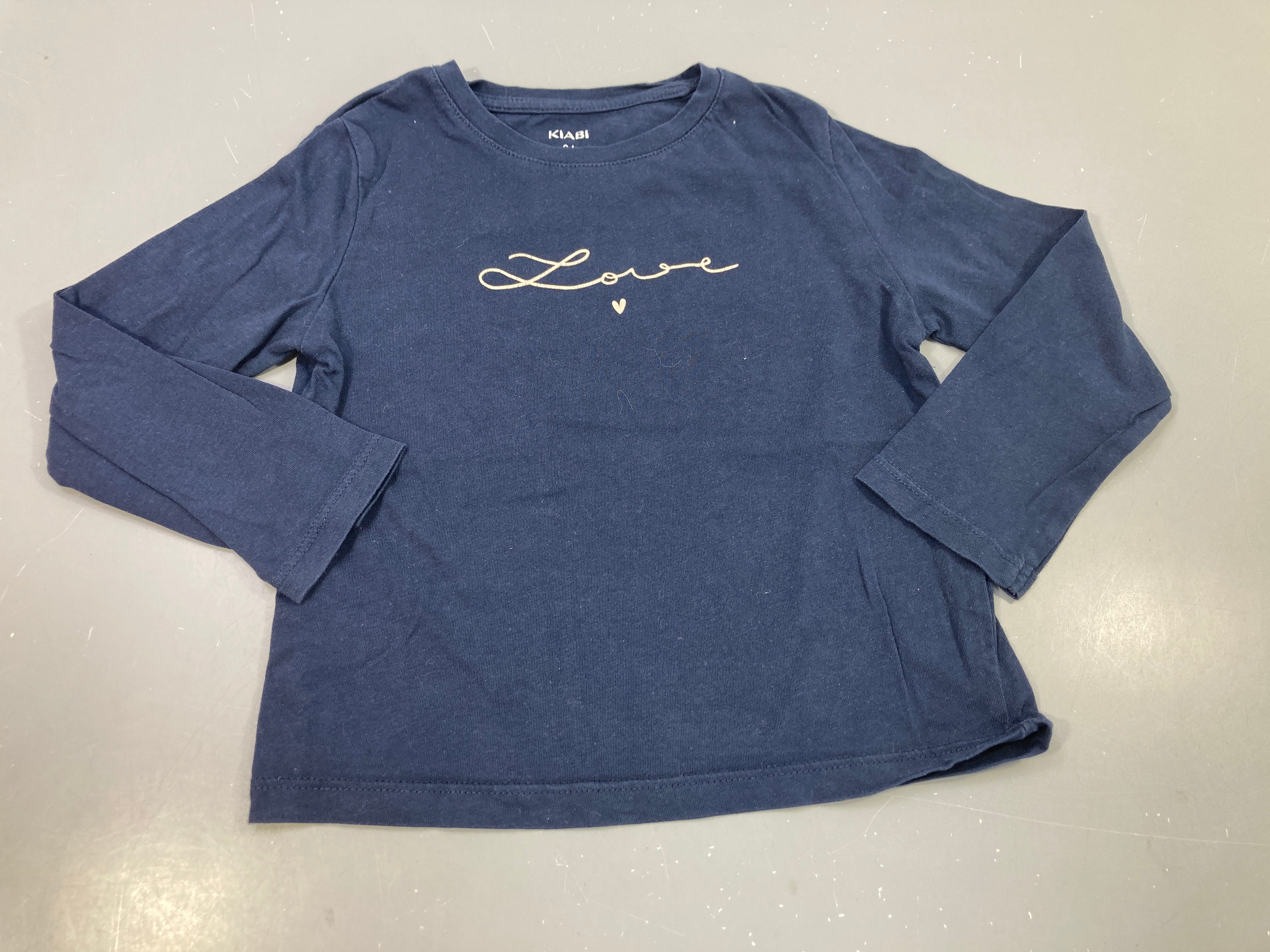 T-shirt m.l bleu marine 