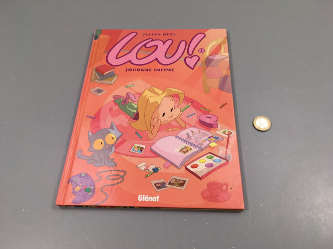 Lou! journal intime, moins cher chez Petit Kiwi