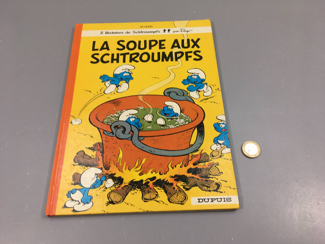 La soupe aux schtroumpfs, moins cher chez Petit Kiwi