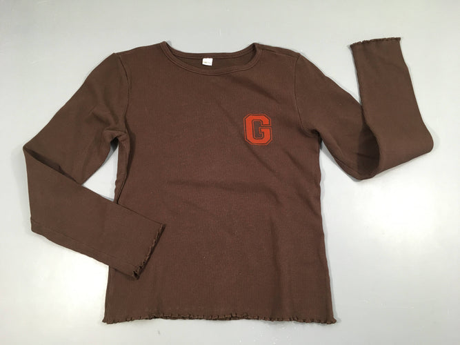 T-shirt m.l brun G, moins cher chez Petit Kiwi