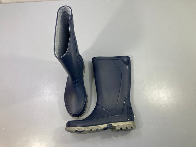 Bottes de pluie bleu marine, Spirale, 34, moins cher chez Petit Kiwi