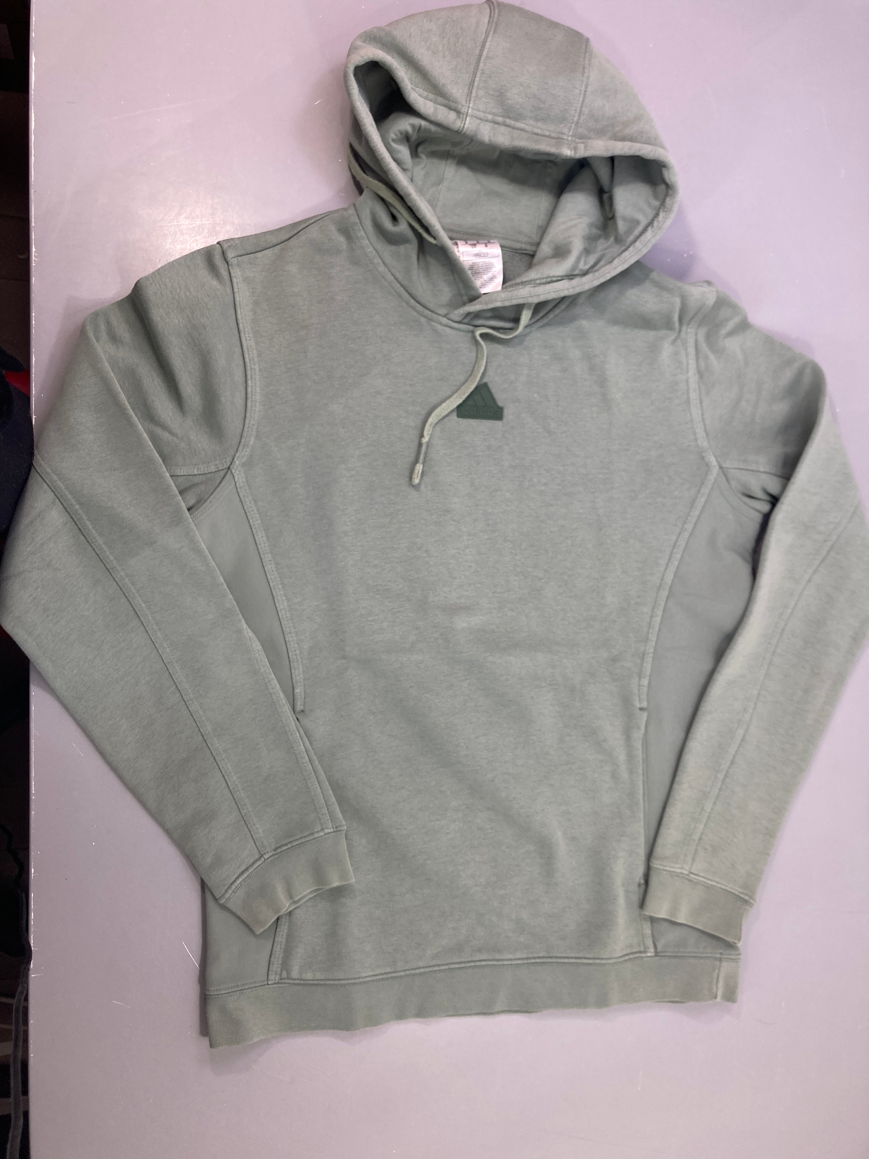 Sweat à capuche vert amande