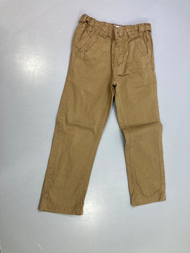 Pantalon brun doublé jersey, moins cher chez Petit Kiwi