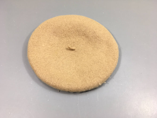 Chapeau beige feutré, moins cher chez Petit Kiwi