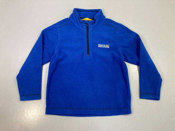 Pull polaire bleu, Regatta, moins cher chez Petit Kiwi