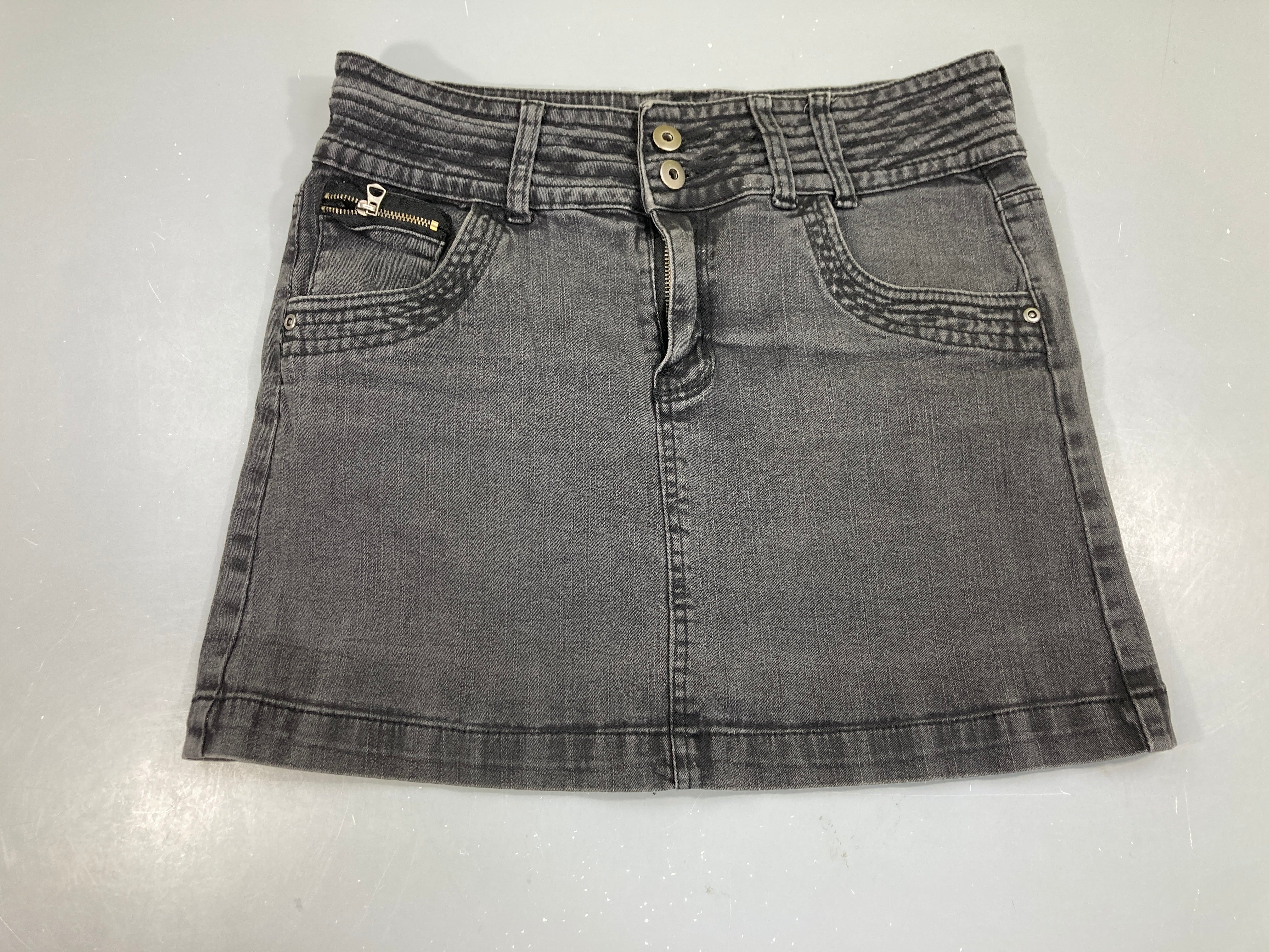 Jupe en jean noire 40