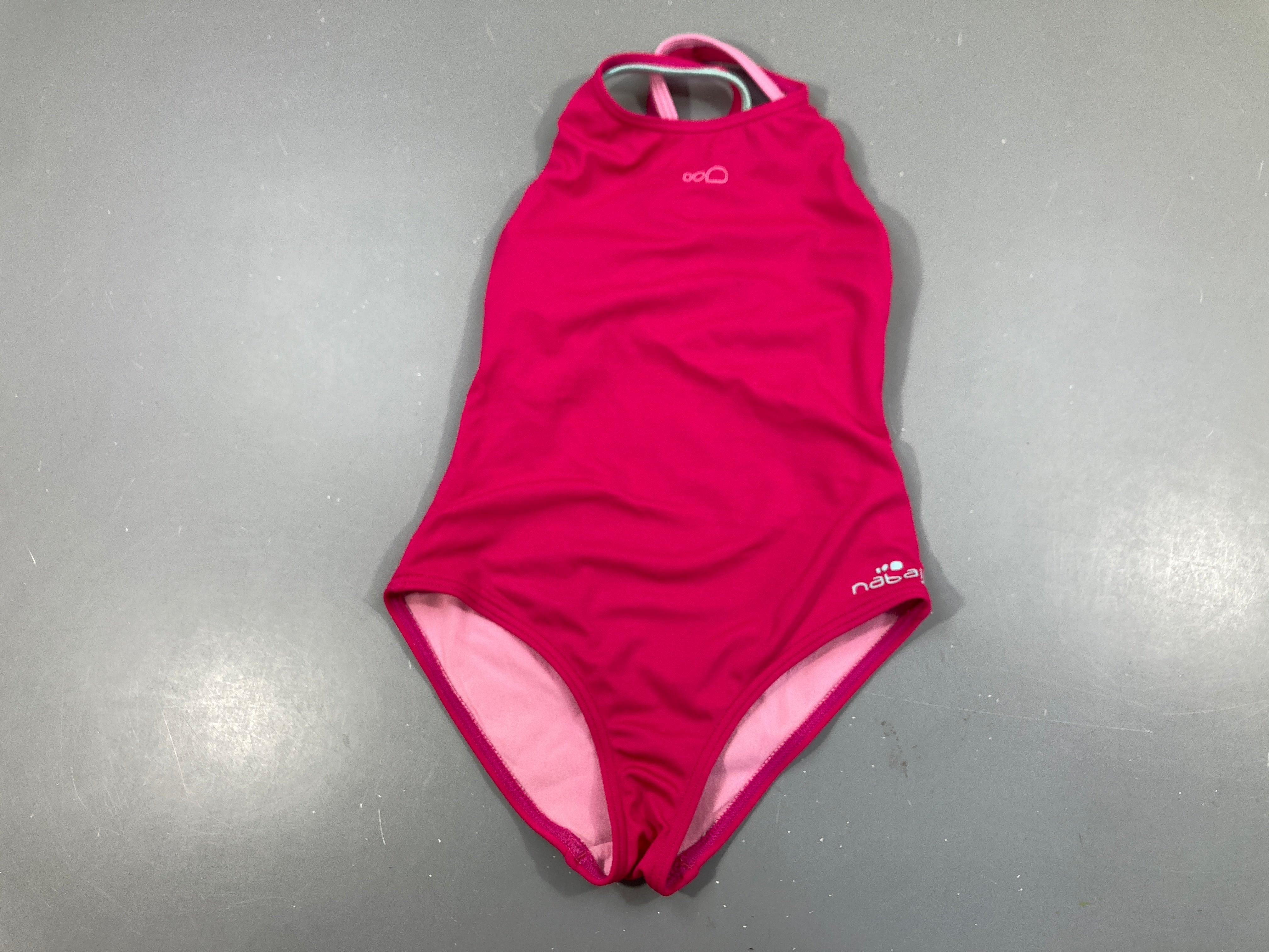 Maillot rose nabaji (taille estimée, pas d'étiquette)