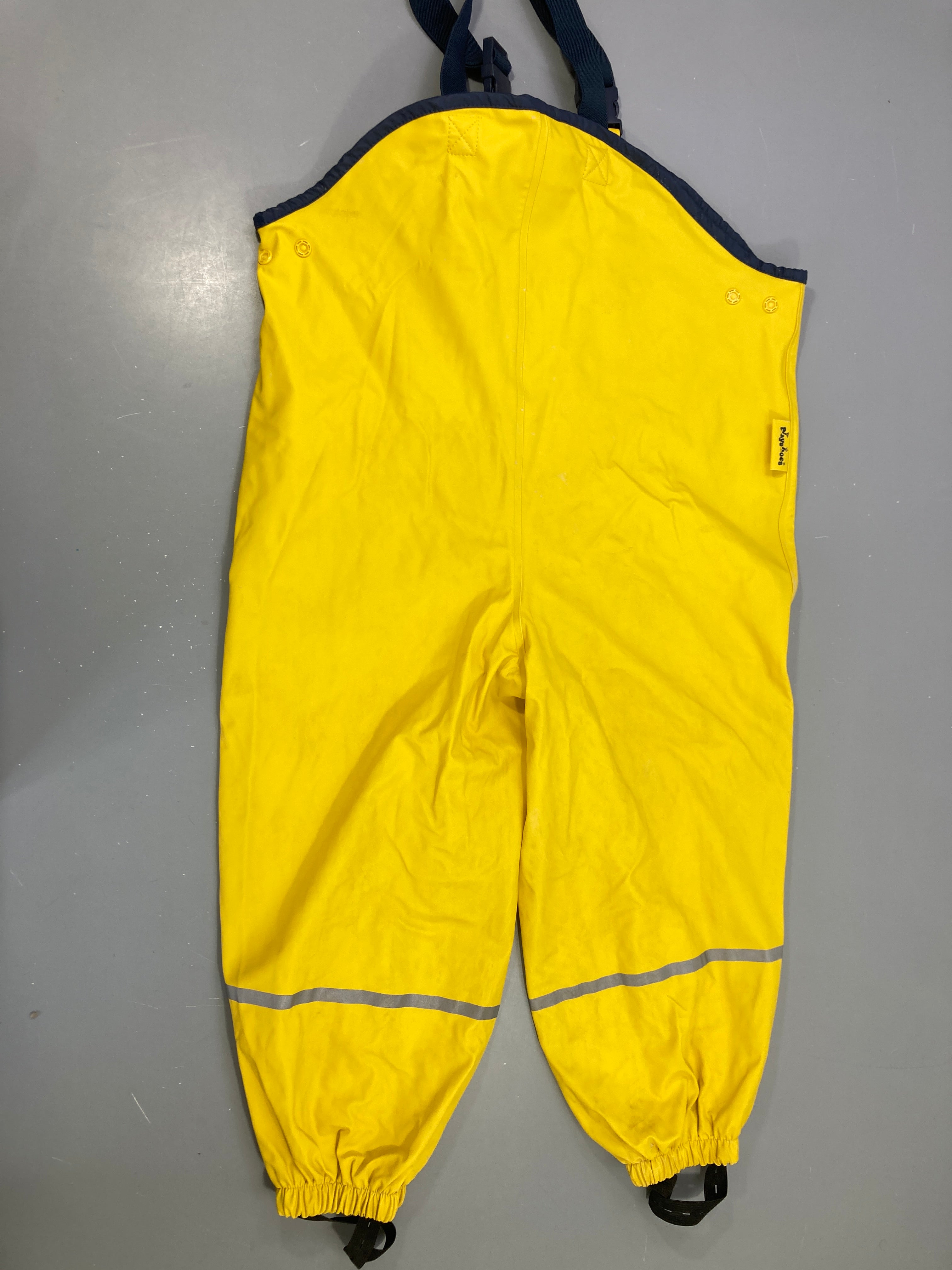 Salopette de pluie jaune imperméable bandes réfléchissantes, Playshoes