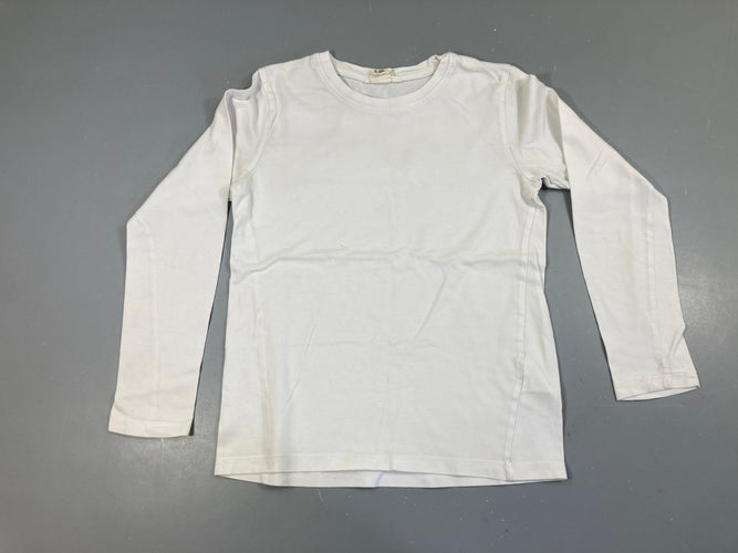 T-shirt m.l blanc, moins cher chez Petit Kiwi